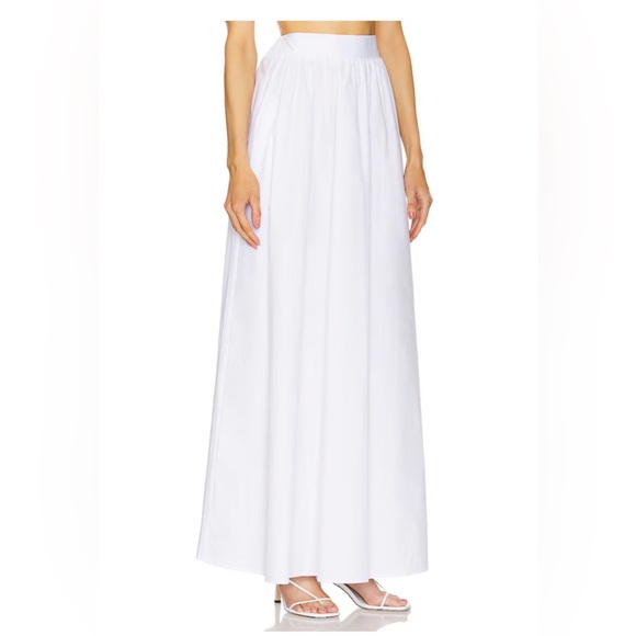 Susana Monaco maxi poplin white skirt - Picture 2 of 5